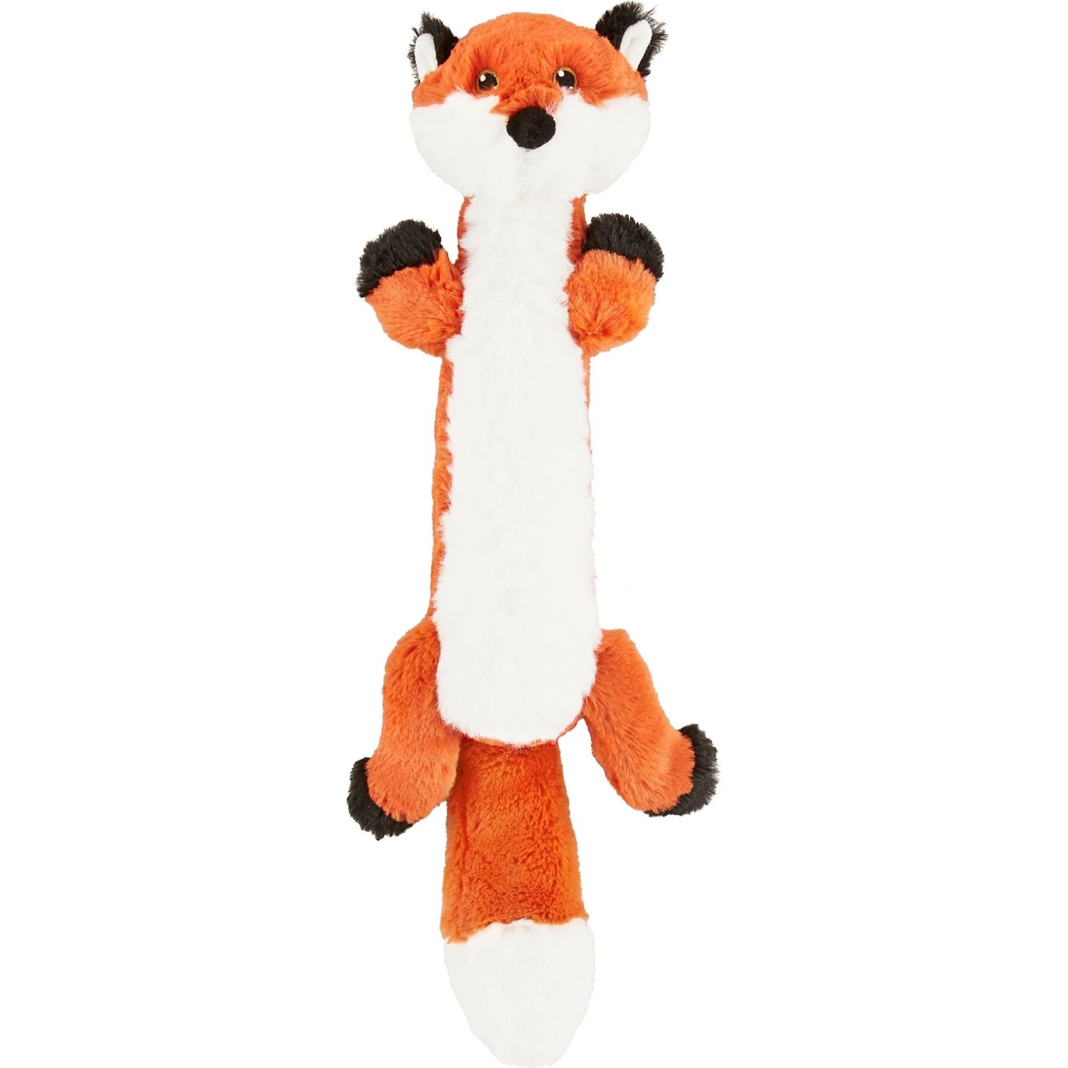 Frisco Fox Skinny Plush Squeaky Dog Toy 3 Frisco Fox Skinny Plush Squeaky Dog Toy
