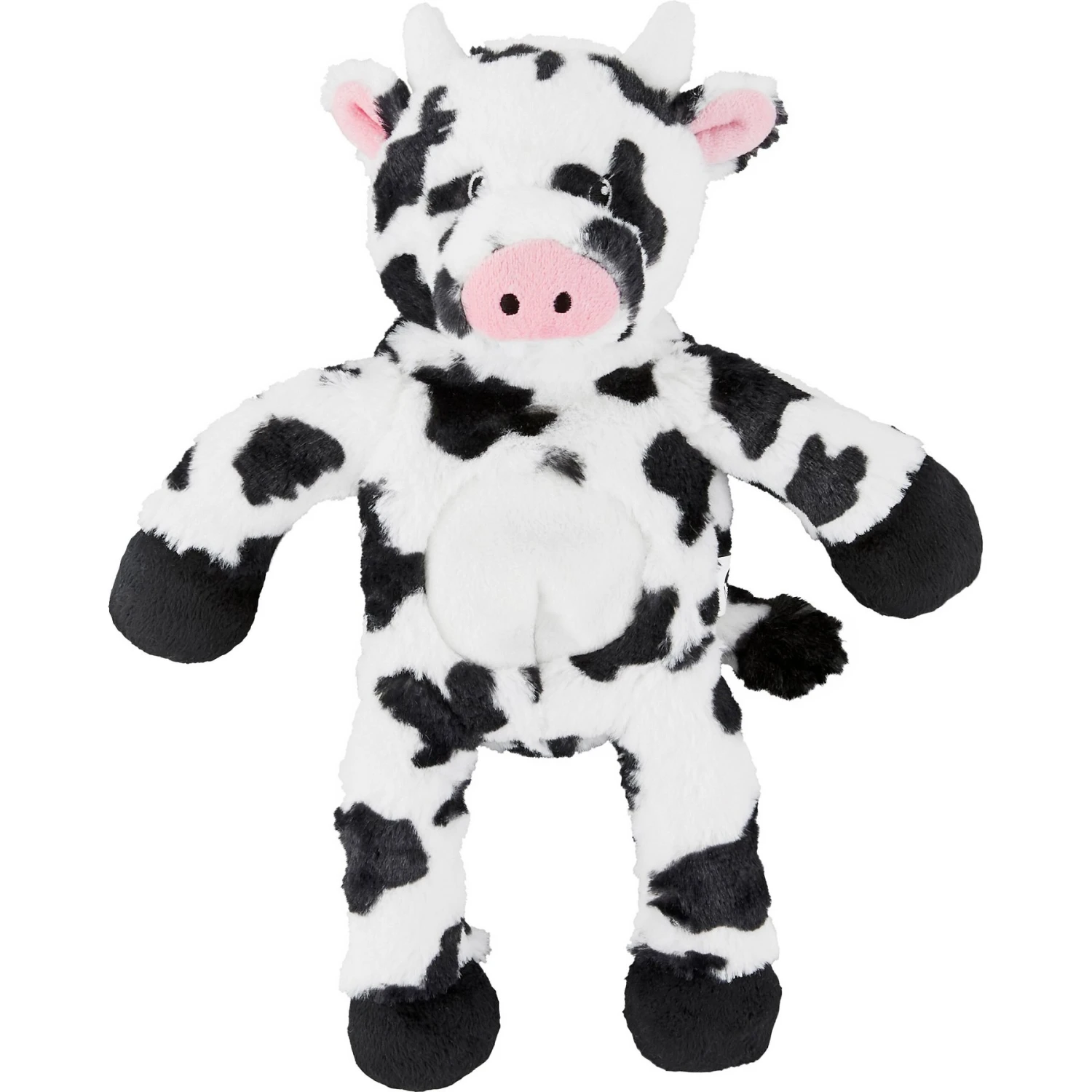 Frisco Cow Plush With Inside Rope Squeaky Dog Toy 3 Frisco Cow Plush With Inside Rope Squeaky Dog Toy