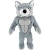 Frisco Wolf Muscle Plush Squeaky Dog Toy 2 Frisco Wolf Muscle Plush Squeaky Dog Toy -Frisco 147082 Main. AC SS1800 V1539206014