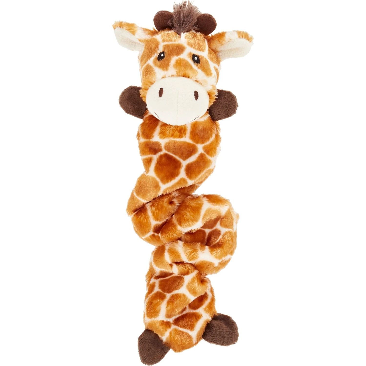 Frisco Giraffe Bungee Plush Squeaky Dog Toy 3 Frisco Giraffe Bungee Plush Squeaky Dog Toy