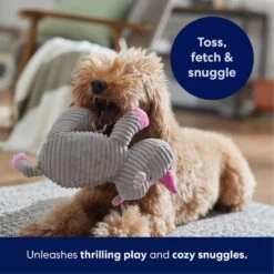 Frisco Rhino Corduroy Plush Squeaky Dog Toy -Frisco 152828 PT4. AC SS1800 V1695659205