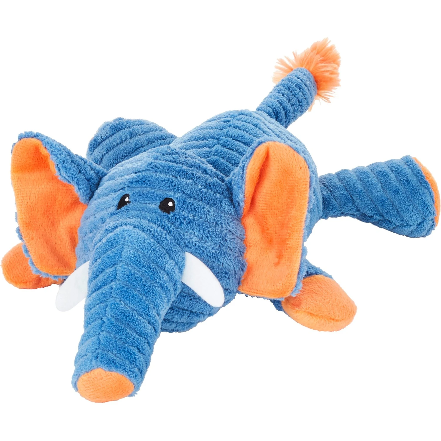 Frisco Corduroy Plush Squeaking Elephant Dog Toy 3 Frisco Corduroy Plush Squeaking Elephant Dog Toy