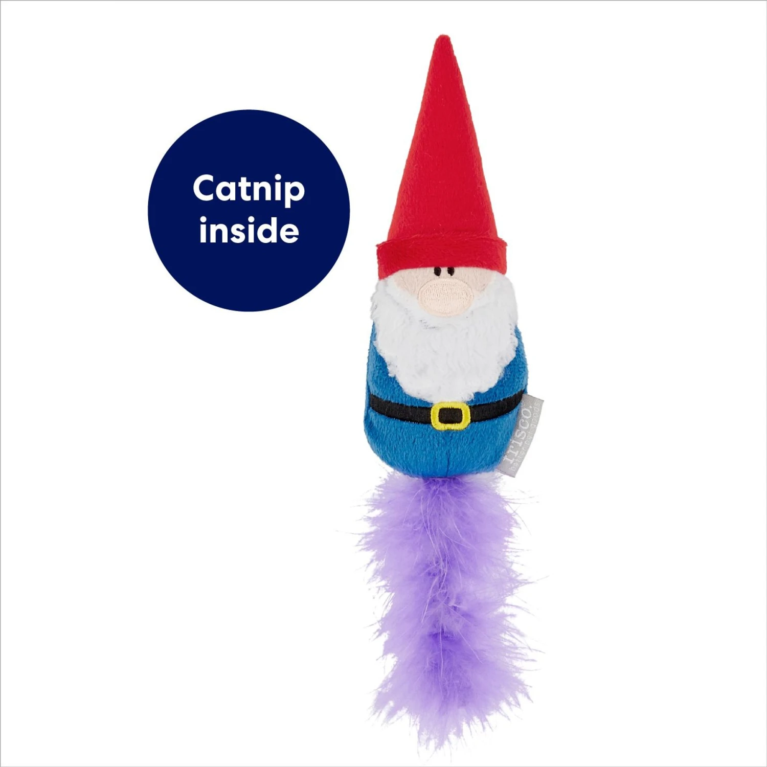 Frisco Mythical Mates Gnome Plush Kicker Cat Toy With Catnip 5 Frisco Mythical Mates Gnome Plush Kicker Cat Toy With Catnip - Image 3