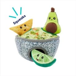 Frisco Guacamole Hide & Seek Puzzle Plush Squeaky Dog Toy -Frisco 213830 PT3. AC SS1800 V1693337051