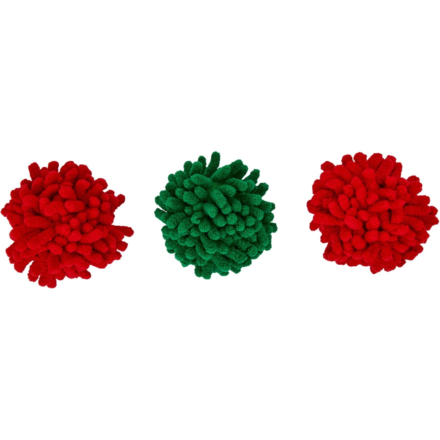 Frisco Holiday Moppy Ball Cat Toy With Catnip, 3 Count 6 Frisco Holiday Moppy Ball Cat Toy With Catnip, 3 Count - Image 4