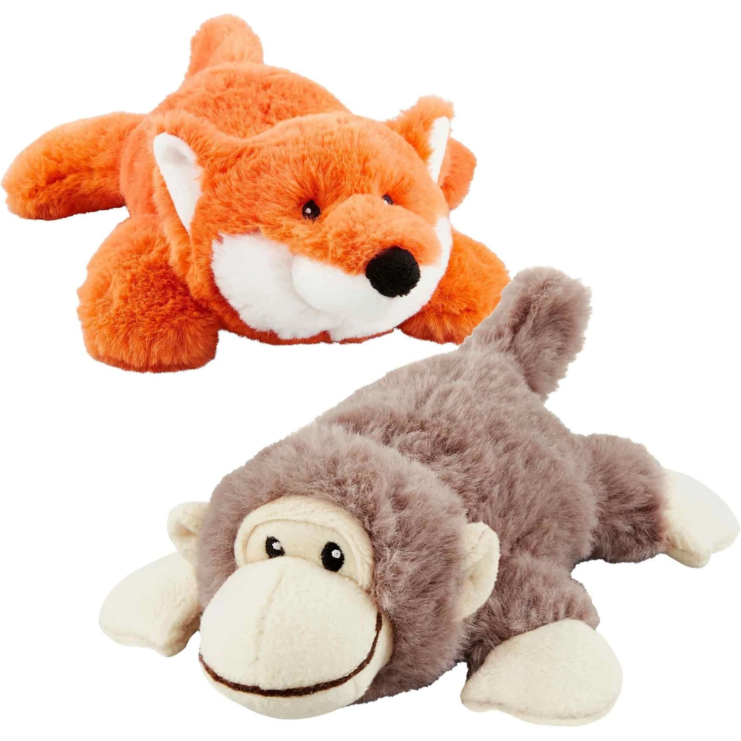 Frisco Monkey Plush Squeaky Dog Toy & Frisco Fox Plush Squeaky Dog Toy 3 Frisco Monkey Plush Squeaky Dog Toy & Frisco Fox Plush Squeaky Dog Toy