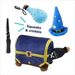 Frisco Magic Chest Hide & Seek Puzzle Plush Squeaky Dog Toy -Frisco 265614 PT3. AC SS1800 V1695760988