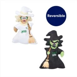Frisco Halloween Good Witch, Bad Witch Reversible Plush Cat Toy With Catnip 9 Frisco Halloween Good Witch, Bad Witch Reversible Plush Cat Toy With Catnip -Frisco 270301 PT2. AC SS1800 V1689872847