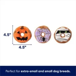 Frisco Halloween Donuts Plush Squeaky Dog Toy 8 Frisco Halloween Donuts Plush Squeaky Dog Toy -Frisco 270369 PT1. AC SS1800 V1689878514
