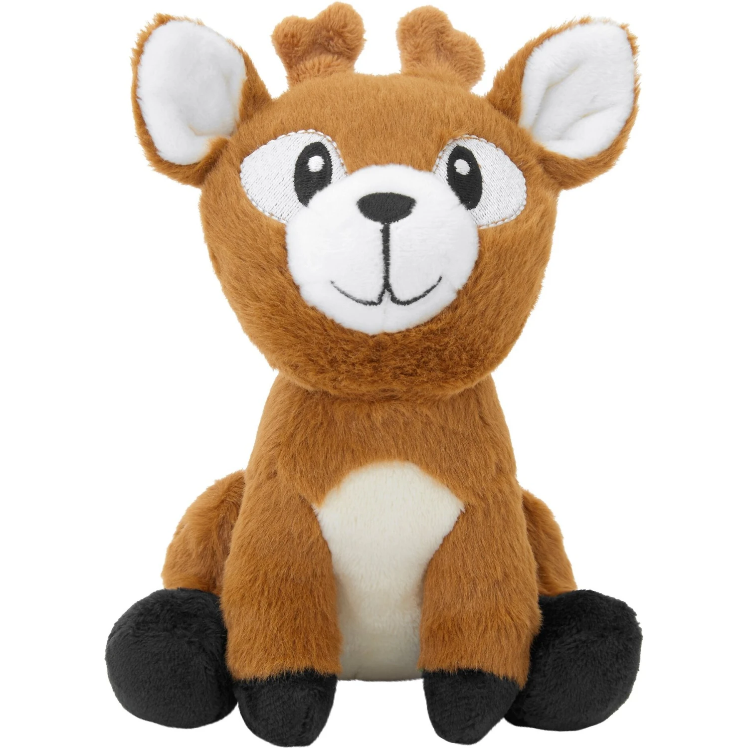 Frisco Camping Deer Plush Squeaky Dog Toy 3 Frisco Camping Deer Plush Squeaky Dog Toy