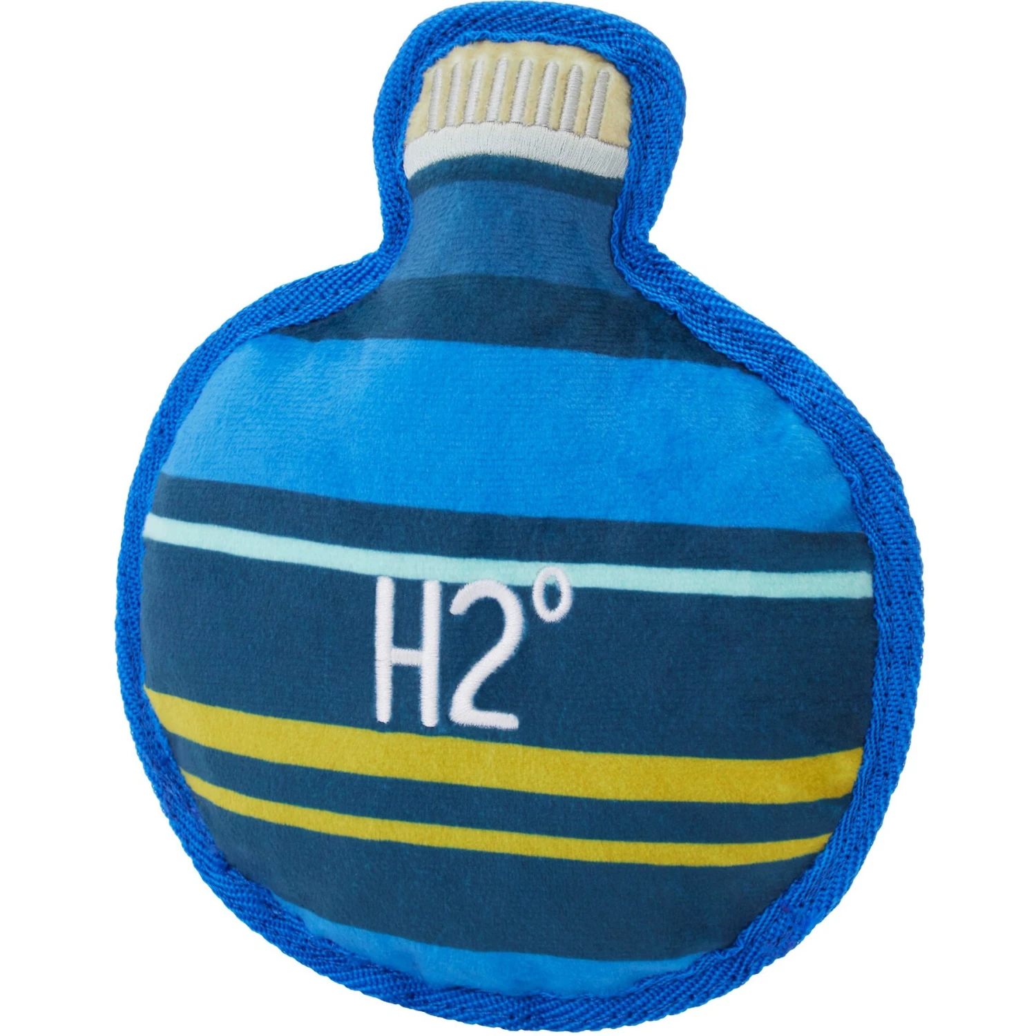 Frisco Camping Canteen Plush With Rope Squeaky Dog Toy 3 Frisco Camping Canteen Plush With Rope Squeaky Dog Toy