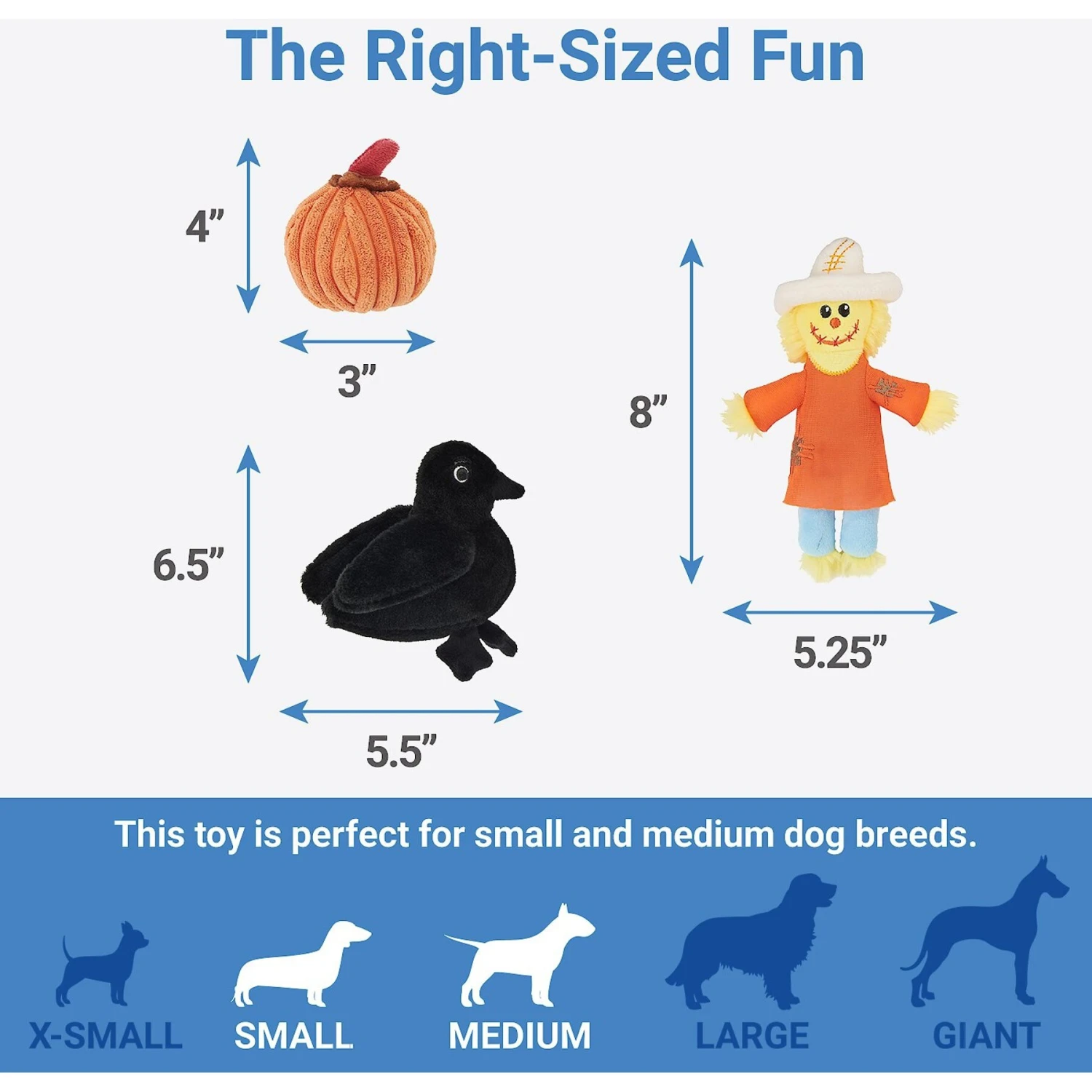 Frisco Fall Hay Wagon Hide & Seek Puzzle Plush Squeaky Dog Toy 5 Frisco Fall Hay Wagon Hide & Seek Puzzle Plush Squeaky Dog Toy - Image 3