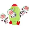 Frisco Holiday Rocket Ship Hide & Seek Puzzle Plush Squeaky Dog Toy 2 Frisco Holiday Rocket Ship Hide & Seek Puzzle Plush Squeaky Dog Toy -Frisco 287101 MAIN. AC SS1800 V1694813221