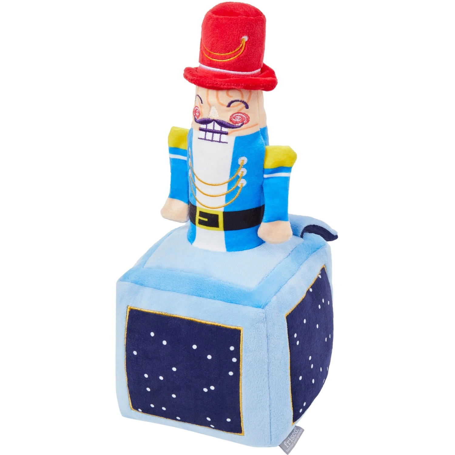 Frisco Nutcracker-in-a-Box Plush Squeaky Dog Toy 3 Frisco Nutcracker-in-a-Box Plush Squeaky Dog Toy