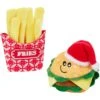 Frisco Holiday Burger & Fries Plush Cat Toy With Catnip, 2 Count 1 Frisco Holiday Burger & Fries Plush Cat Toy With Catnip, 2 Count -Frisco 287901 MAIN. AC SS1800 V1632775422