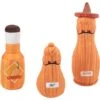 Frisco Brunch Salt, Pepper, Hot Sauce Plush Squeaky Dog Toy 2 Frisco Brunch Salt, Pepper, Hot Sauce Plush Squeaky Dog Toy -Frisco 297242 MAIN. AC SS1800 V1642086754