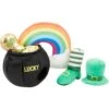 Frisco St. Patrick's Pot Of Gold Hide & Seek Puzzle Plush Squeaky Dog Toy 2 Frisco St. Patrick's Pot Of Gold Hide & Seek Puzzle Plush Squeaky Dog Toy -Frisco 303130 MAIN. AC SS1800 V1641230381