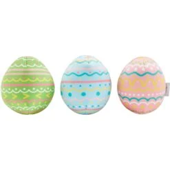Frisco Easter Eggs Plush Squeaky Dog Toy 10 Frisco Easter Eggs Plush Squeaky Dog Toy -Frisco 304954 PT2. AC SS1800 V1642441297