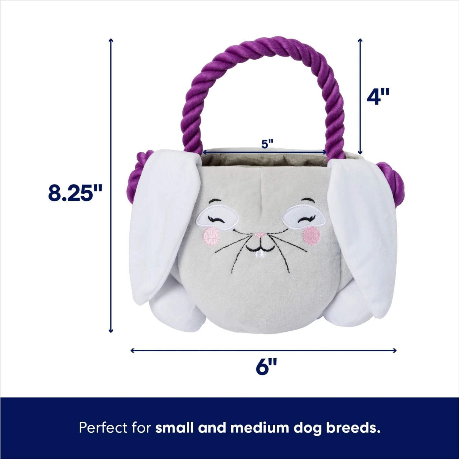 Frisco Easter Puppy Plush Dog Toy 4 Frisco Easter Puppy Plush Dog Toy - Image 2