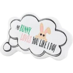 Frisco Easter Message Bubble Plush Squeaky Dog Toy