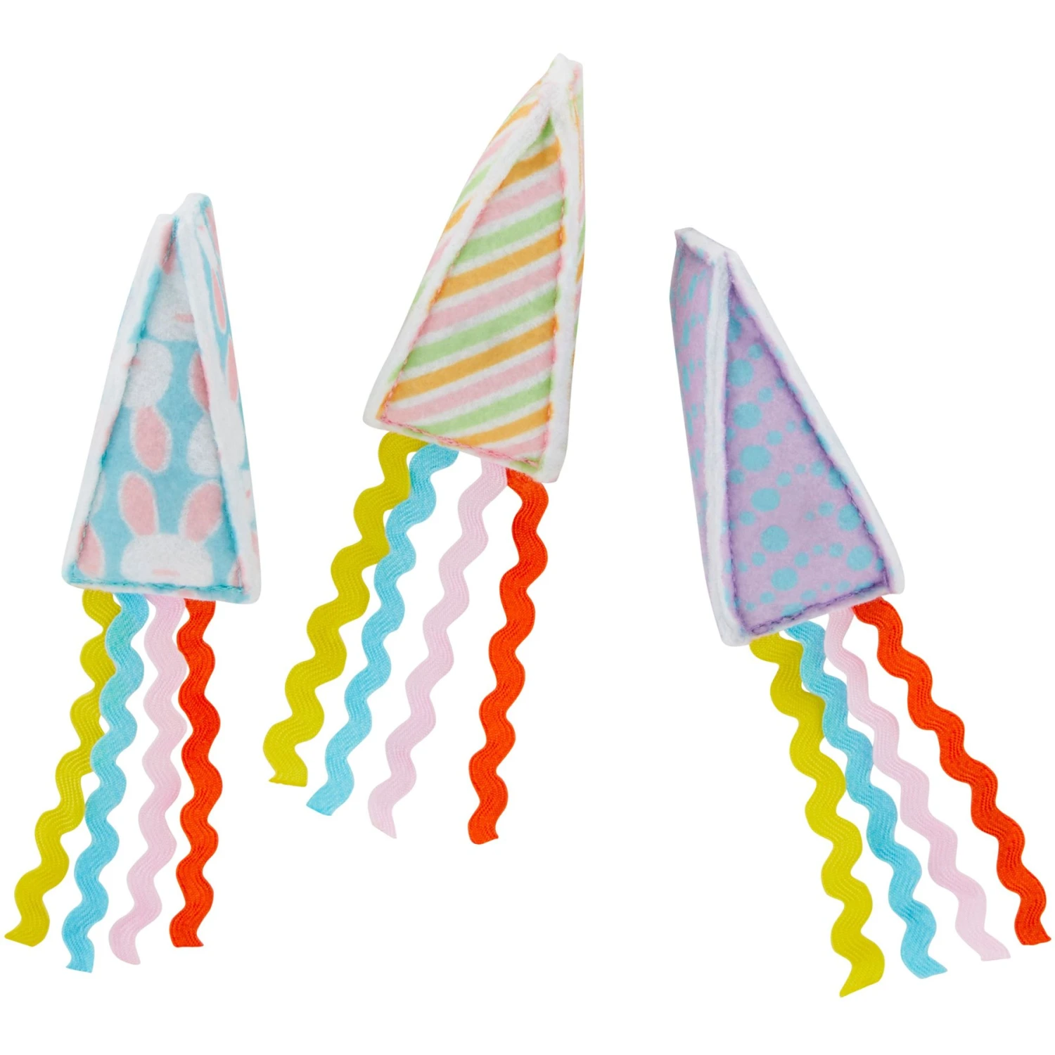 Frisco Spring Party Hat Kickers Cat Toy With Catnip 3 Frisco Spring Party Hat Kickers Cat Toy With Catnip
