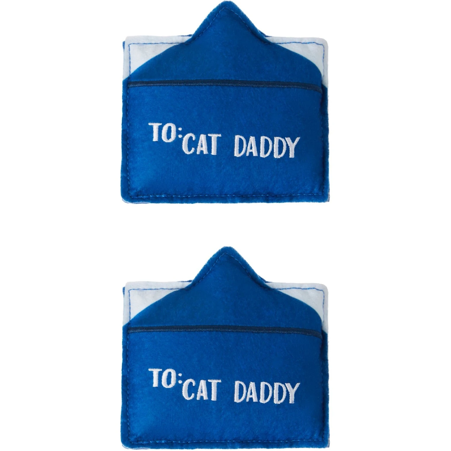 Frisco Father's Day Card Felt Cat Toy With Catnip, 2 Count 5 Frisco Father's Day Card Felt Cat Toy With Catnip, 2 Count - Image 3
