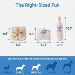 Frisco Mother's Day Gifts Plush Squeaky Dog Toy, 3 Count 6 Frisco Mother's Day Gifts Plush Squeaky Dog Toy, 3 Count -Frisco 327035 PT1. AC SS1800 V1649870846