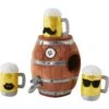 Frisco Beer & Keg Plush Squeaky Dog Toy, 4 Count 1 Frisco Beer & Keg Plush Squeaky Dog Toy, 4 Count -Frisco 327047 MAIN. AC SS1800 V1648667226