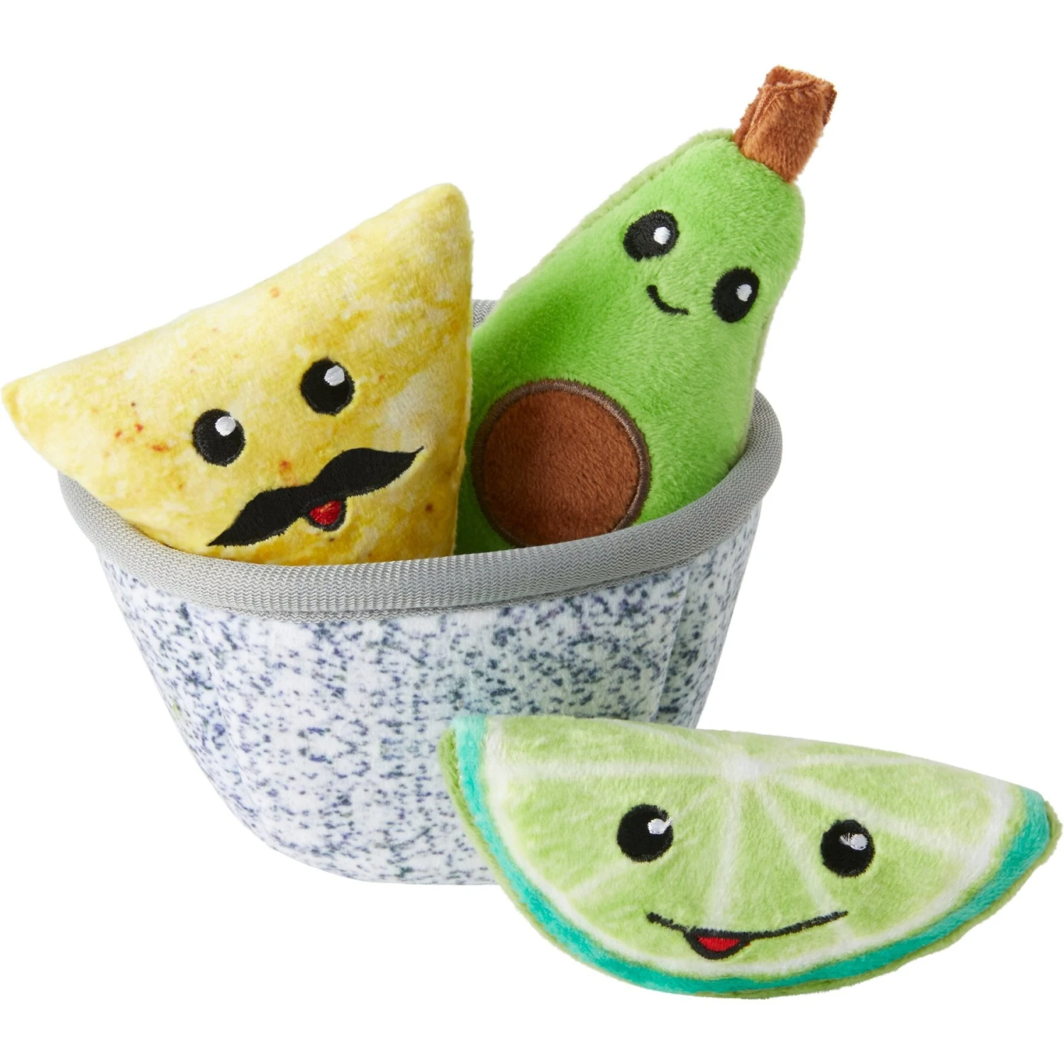 Frisco Guacamole Bowl Cat Toy With Catnip, Medium, 4 Count 3 Frisco Guacamole Bowl Cat Toy With Catnip, Medium, 4 Count