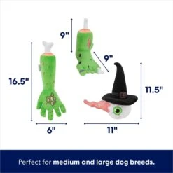 Frisco Halloween Body Parts Plush Squeaky Dog Toy 8 Frisco Halloween Body Parts Plush Squeaky Dog Toy -Frisco 344012 PT1. AC SS1800 V1689877512
