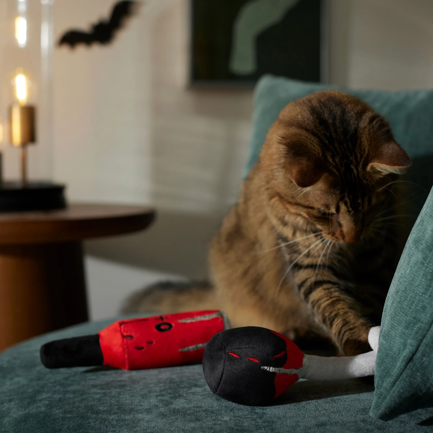 Frisco Halloween Haunted Drinks Plush Cat Toy With Catnip 5 Frisco Halloween Haunted Drinks Plush Cat Toy With Catnip - Image 3