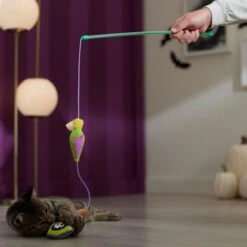 Frisco Halloween Potion Teaser Wand Cat Toy With Catnip -Frisco 344076 PT3. AC SS1800 V1657657033