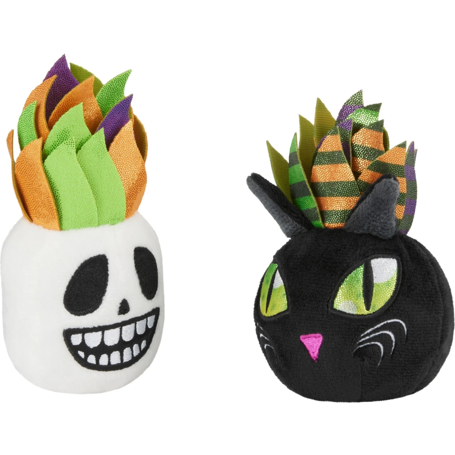 Frisco Halloween Succulents Plush Cat Toy With Catnip, 2 Count 3 Frisco Halloween Succulents Plush Cat Toy With Catnip, 2 Count