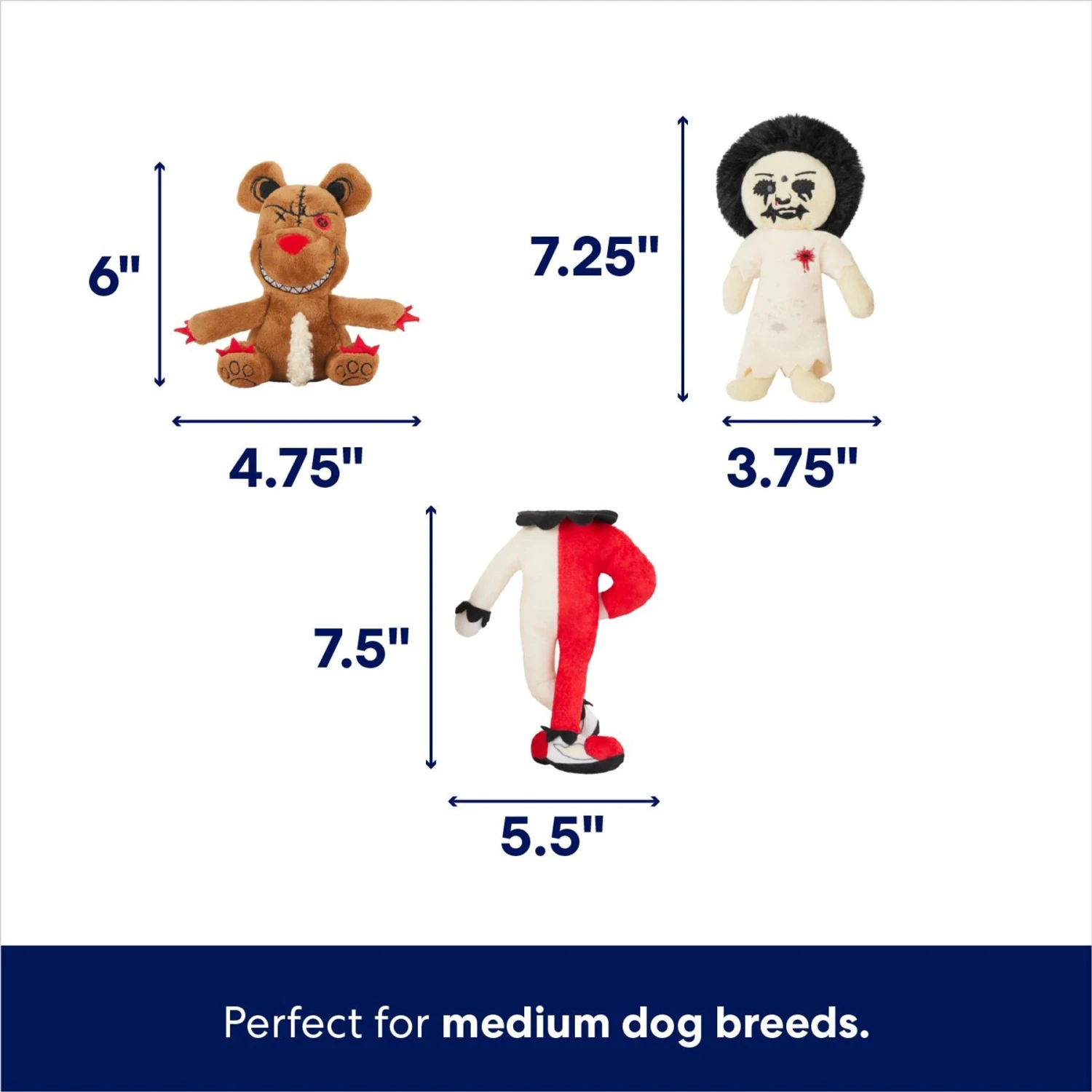 Frisco Halloween Scary Toy Box Hide & Seek Puzzle Plush Squeaky Dog Toy 5 Frisco Halloween Scary Toy Box Hide & Seek Puzzle Plush Squeaky Dog Toy - Image 3