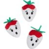Frisco Halloween Ghost Strawberries Plush Cat Toy With Catnip, 3 Count 1 Frisco Halloween Ghost Strawberries Plush Cat Toy With Catnip, 3 Count -Frisco 354127 MAIN. AC SS1800 V1657657123