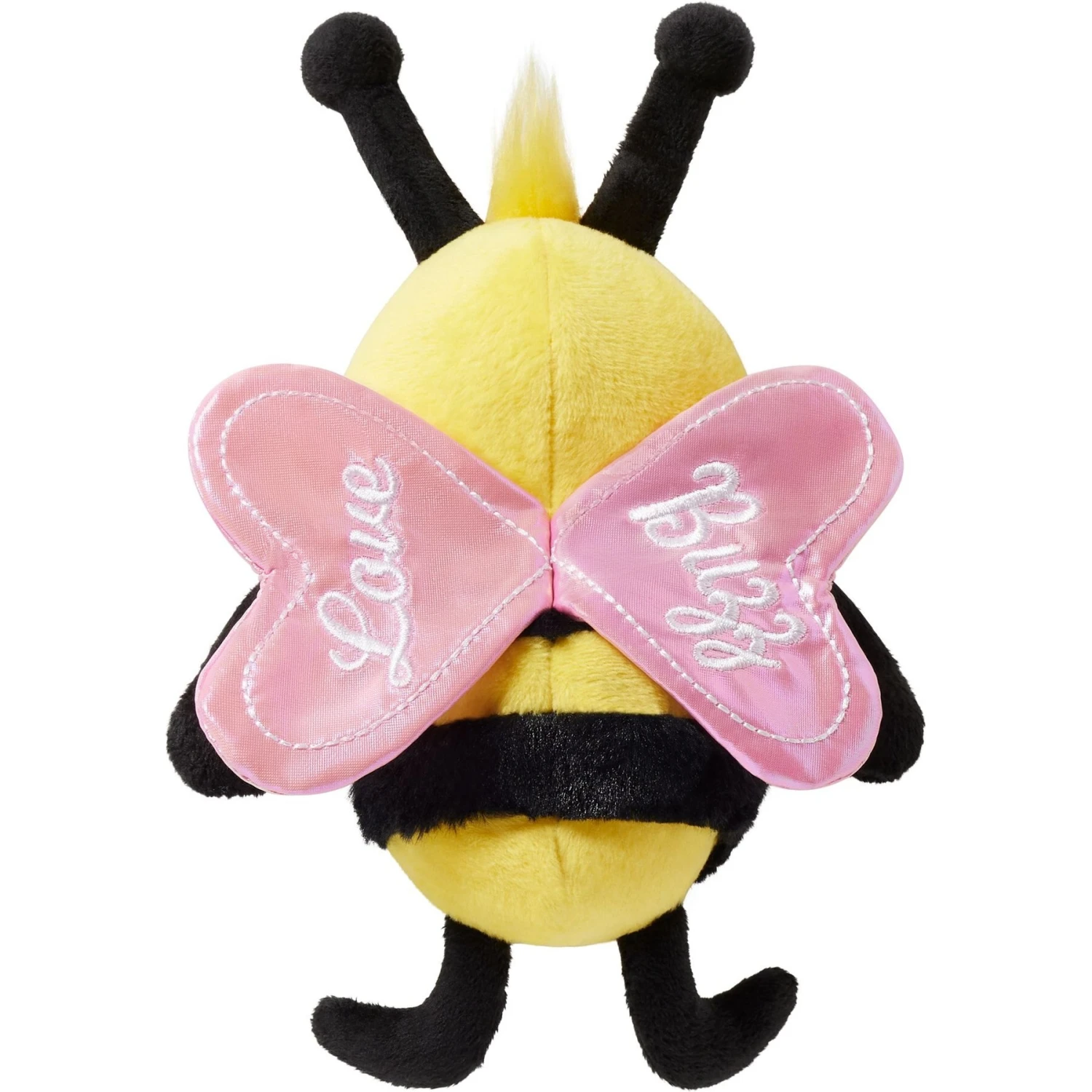 Frisco Valentine Love Buzz Bee Plush Squeaky Dog Toy 5 Frisco Valentine Love Buzz Bee Plush Squeaky Dog Toy - Image 3