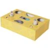 Frisco Cheese Interactive Maze Cardboard Cat Toy Box With Catnip -Frisco 506106 MAIN. AC SS1800 V1668631338