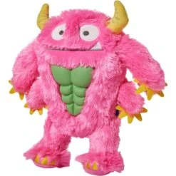 New Products 3 Frisco Halloween Zany Monster Muscle Plush Squeaky Dog Toy
