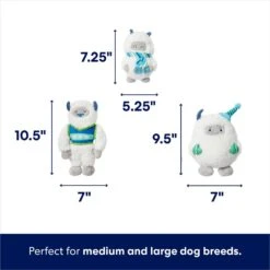Frisco Holiday Friendly Yetis Plush Squeaky Dog Toy 8 Frisco Holiday Friendly Yetis Plush Squeaky Dog Toy -Frisco 739862 PT1. AC SS1800 V1695045328