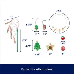 Frisco Holiday Cozy Christmas Sack Variety Pack Cat Toy With Catnip 9 Frisco Holiday Cozy Christmas Sack Variety Pack Cat Toy With Catnip -Frisco 740054 PT2. AC SS1800 V1695046483