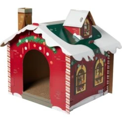 Frisco Holiday Gift Box Cardboard Cat House & Frisco Holiday Santa's Workshop Cardboard Cat House 16 Frisco Holiday Gift Box Cardboard Cat House & Frisco Holiday Santa's Workshop Cardboard Cat House -Frisco 986158 PT5. AC SS1800 V1698257735