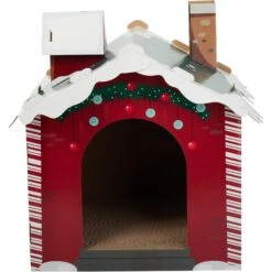 Frisco Holiday Christmas Tree Cardboard Cat House & Frisco Holiday Santa's Workshop Cardboard Cat House 18 Frisco Holiday Christmas Tree Cardboard Cat House & Frisco Holiday Santa's Workshop Cardboard Cat House -Frisco 986190 PT7. AC SS1800 V1698257790