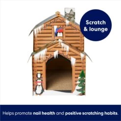Frisco Holiday Log Cabin Cardboard Cat House & Frisco Holiday Christmas Tree Cardboard Cat House 14 Frisco Holiday Log Cabin Cardboard Cat House & Frisco Holiday Christmas Tree Cardboard Cat House -Frisco 986238 PT3. AC SS1800 V1698257790