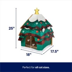 Frisco Holiday Log Cabin Cardboard Cat House & Frisco Holiday Christmas Tree Cardboard Cat House 17 Frisco Holiday Log Cabin Cardboard Cat House & Frisco Holiday Christmas Tree Cardboard Cat House -Frisco 986238 PT6. AC SS1800 V1698258344
